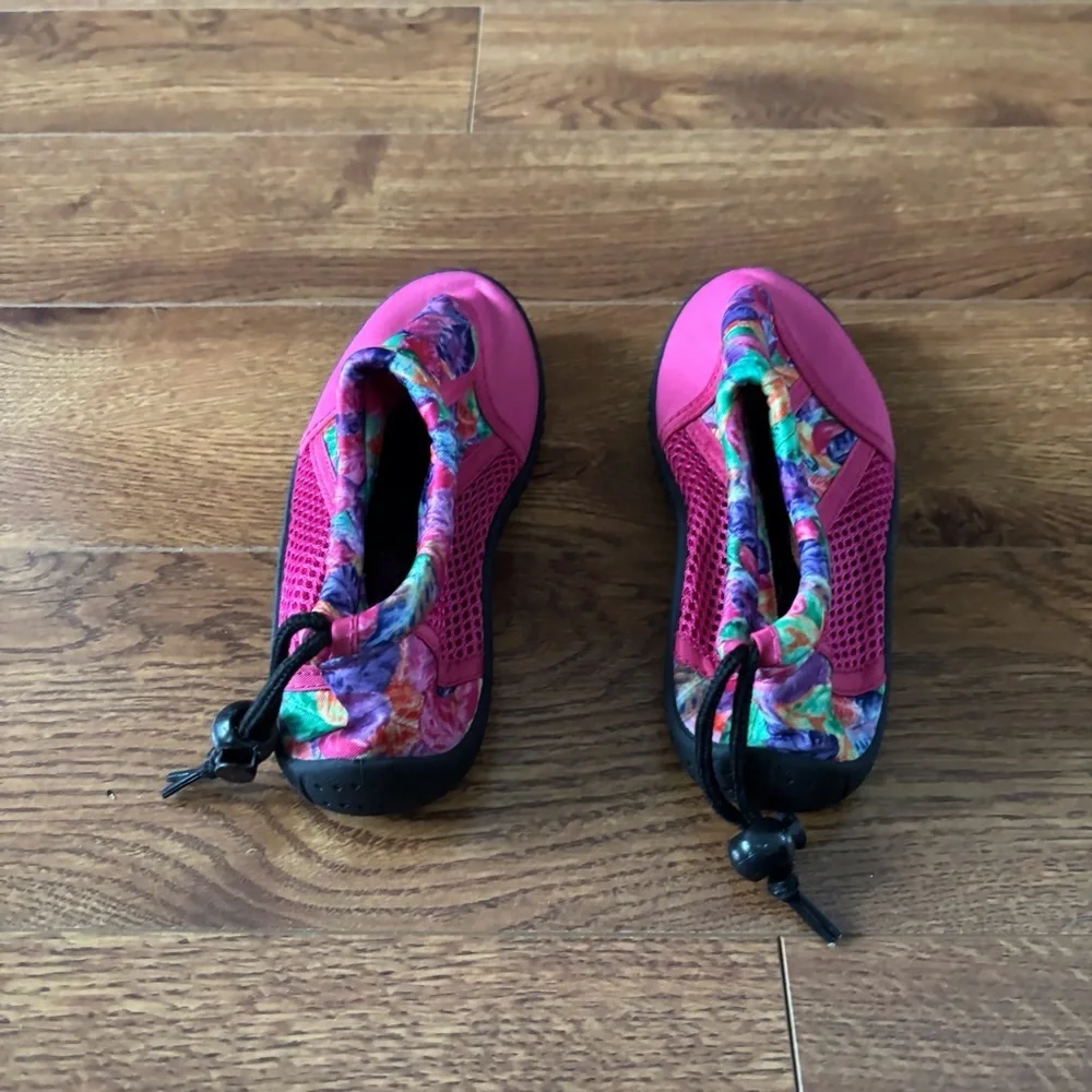 Pink Floral Active Water Shoes
